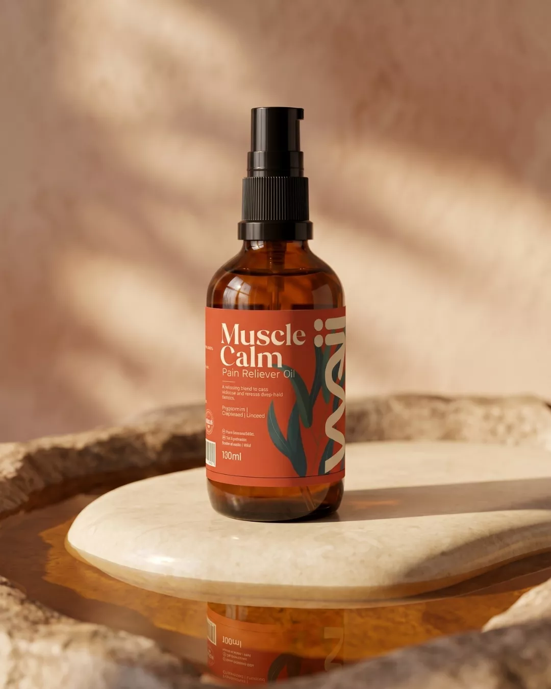 Muscle Calm Pain Reliever Oil